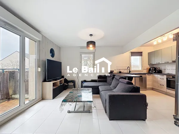 VENTE : appartement T3 (61 m²) à HERBLAY