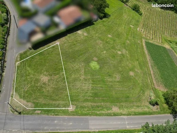 🌿 TERRAIN CONSTRUCTIBLE 535 m² - LACHAUX / VIC-LE-COMTE
