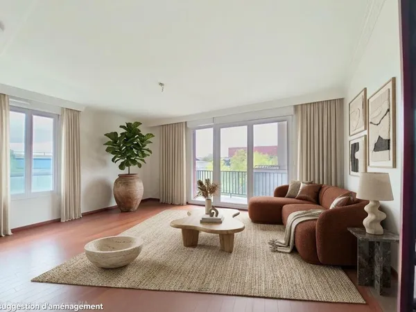 Aubervilliers - T4 Lumineux 84 m² avec Balcon et Parking