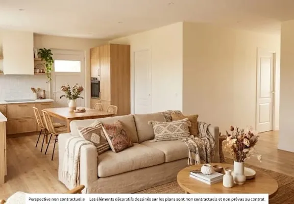 Maison neuve 3 pièces 60 m²