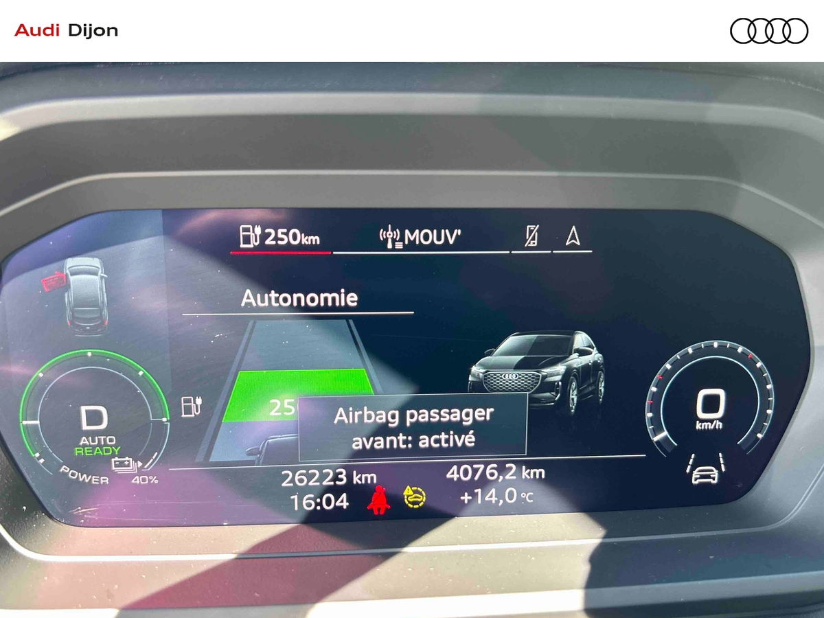 Audi Q4 e-tron Sportback 45 285 ch 82 kWh quattro — photo 28