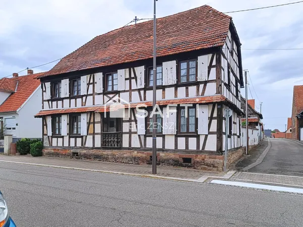 Maison alsacienne au coeur du village