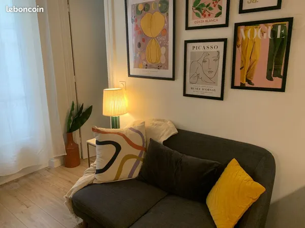 Paris 11e - Studio meublé de 21 m² - Métro Voltaire