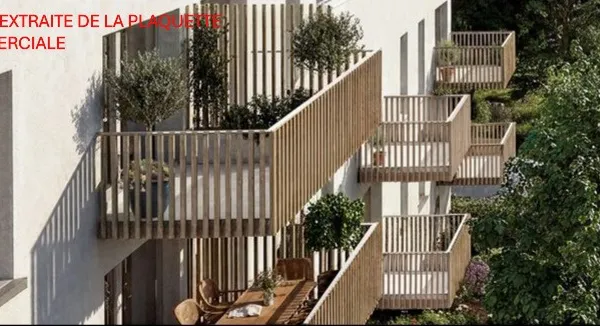 Appartement 2 pièces 42 m²