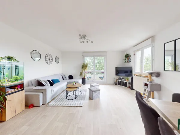 Appartement 4 pièces lumineux et fonctionnel