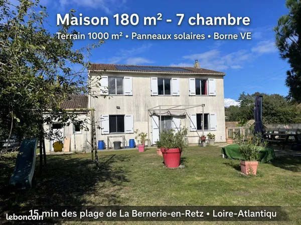 Maison 180 m² 7 chambres