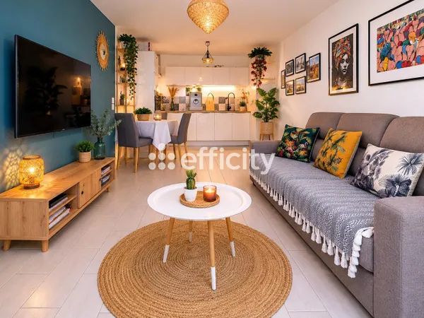 Appartement 3 pièces 57 m²