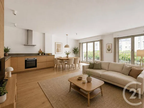 Appartement 3 pièces 72 m²