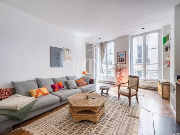 PARIS - Montorgueil - Charmant appartement 3 pièces traversant 7