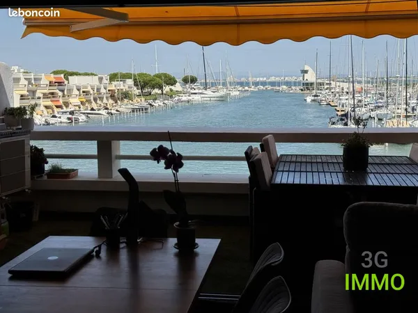 Vente | Appartement T2 | 2p | 1ch | 42 m² | Le Grau-du-Roi | Expo Nord-Ouest | Terrasse
