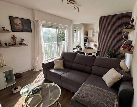Appartement T3 de 64 m² à louer - 2 chambres - Vue sur parc - Colocation acceptée