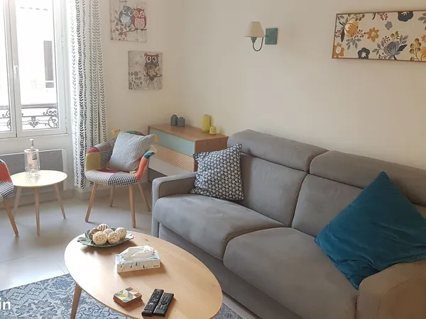 Superbe appartement meublé 2 pièces, centre de Cannes