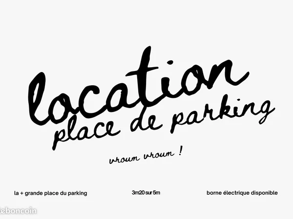 Location place de parking - Amiens secteur haut henriville
