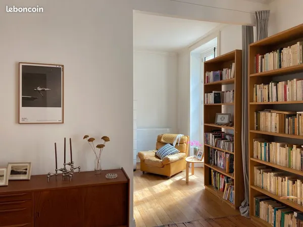 Appartement T3 83 m² - Charme de l'ancien, calme et lumière - Hyper-centre de Nantes