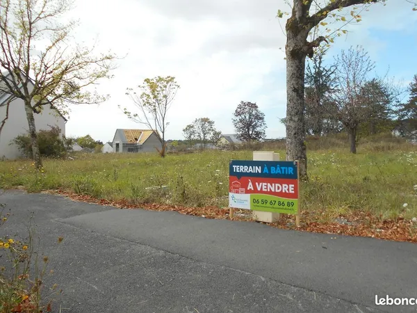 Terrain 500 m² Langeais
