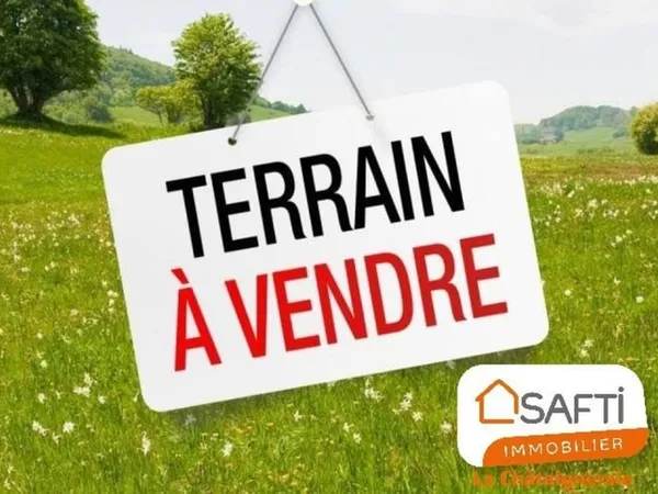 Terrain viabilisé en lotissement