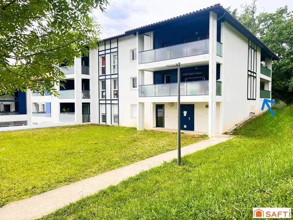 T3 Bidart avec balcon, vue dégagée, parkings
