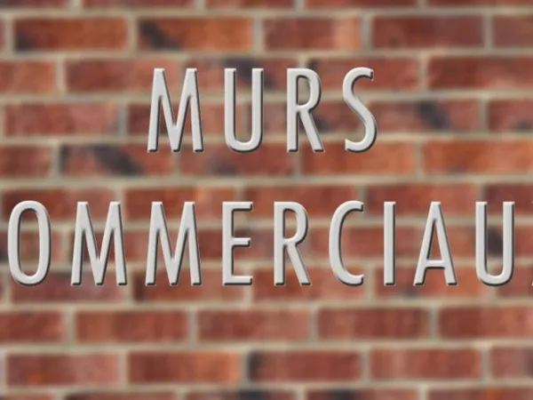 Immeuble commercial