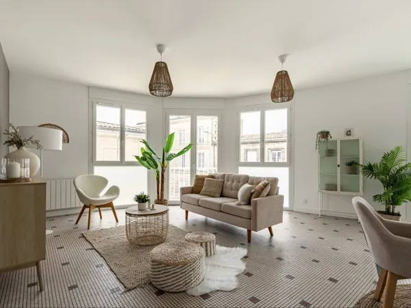Appartement T4 Bordeaux quartier Fondaudège