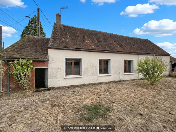 Maison 60 m 2 environ, 3 pièces, jardin,