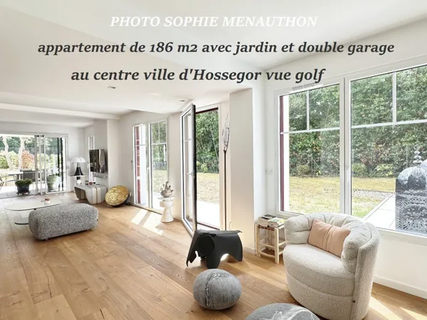 Appartement en rez-de-jardin 6 pièces 186 m²