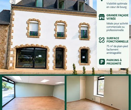 Local commercial à louer -75m2