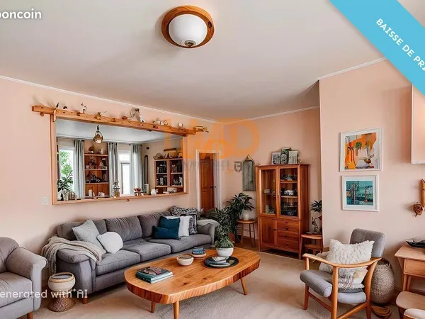 Maison de village 4 pièces 155 m²
