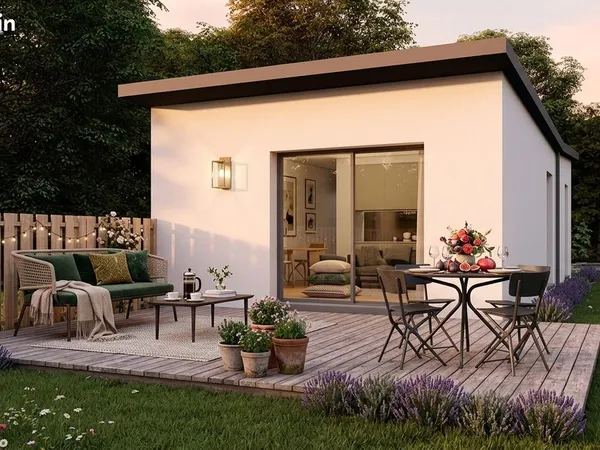Maison 3 pièces 44 m²