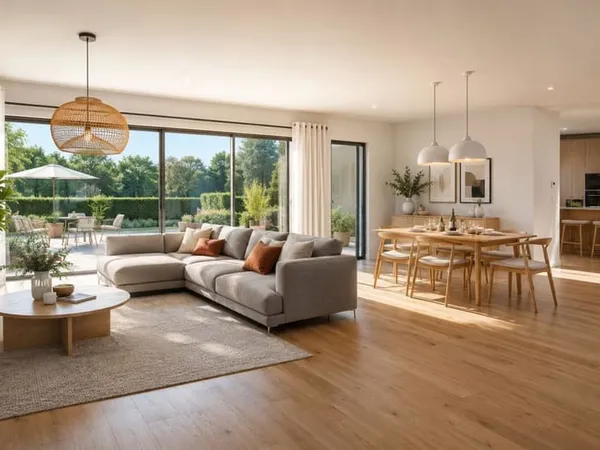 *MAISON AVEC GARAGE - GRAND JARDIN - CELLIER - BUANDERIE - PARKING