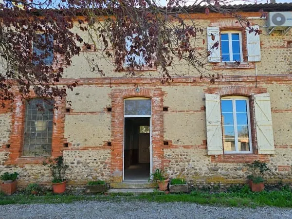 Maison de caractère en galet et en brique rouge T6 - 194.71 m² - MAZERES