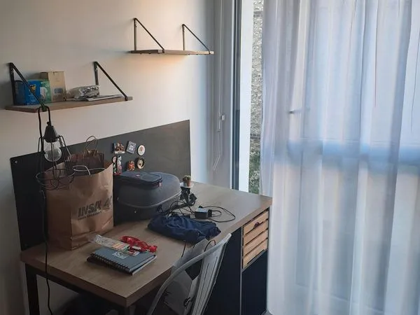 Studio LMNP 17,85 m² - Résidence étudiante Rouen - Rendement 4,63 %
