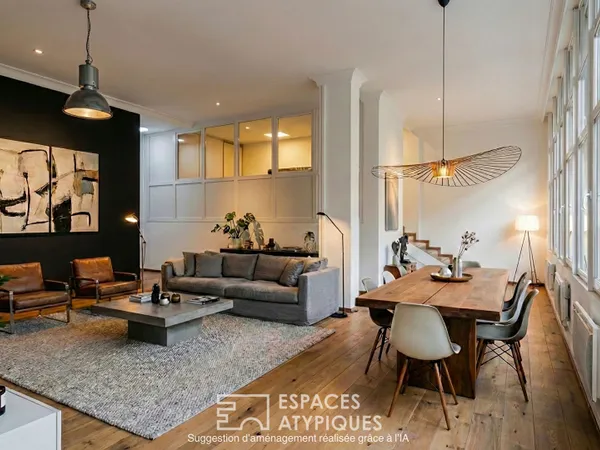 Loft dans un ancien local commercial