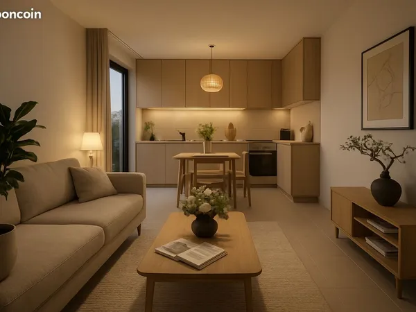 Studio 1 pièce 50 m²