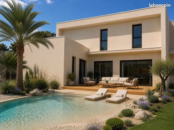 Maison contemporaine 120m2 5 pièces