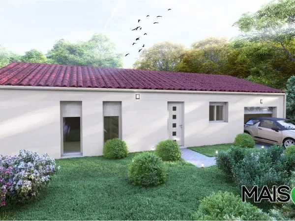 Terrain + maison 99 m²