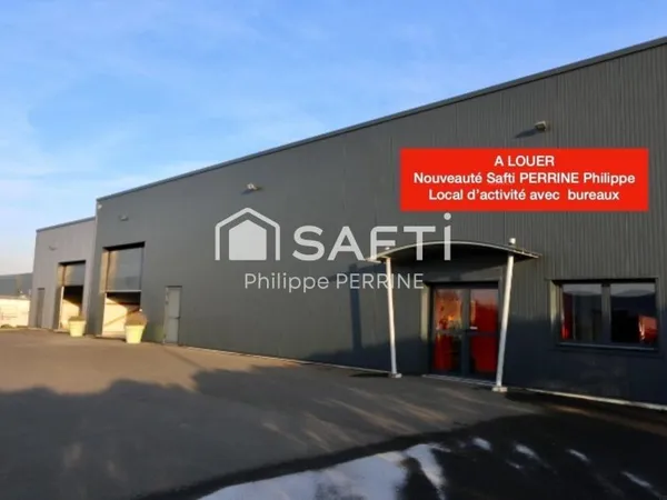 Douvres la Délivrande , Local d'activité à louer de 621 m2