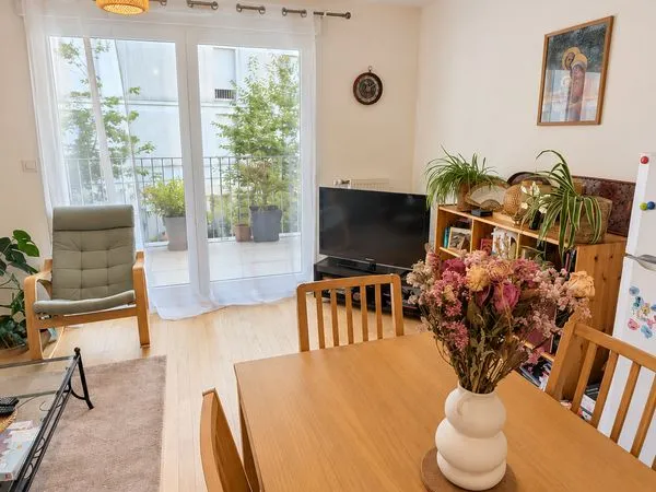 PANTIN - T3 Récent (2022) de 58,5 m² + Grand Balcon de 19 m² & DPE B