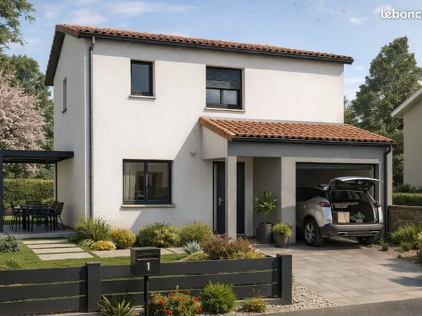 Maison 4 pièces avec garage à saint just