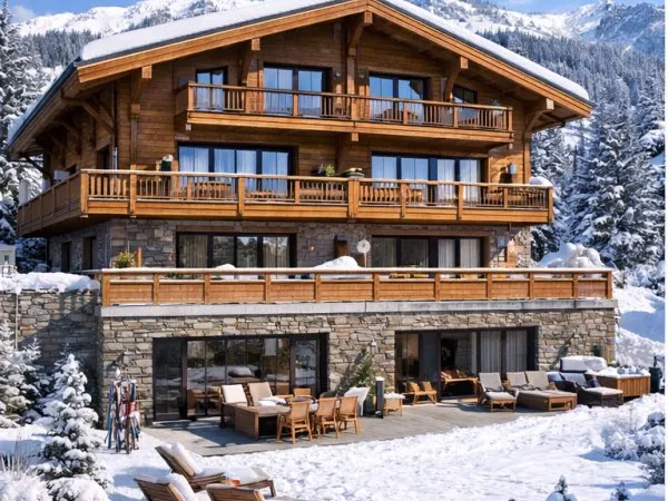 Un refuge d'exception au coeur de Megève / An exceptional retreat in the heart of Megève