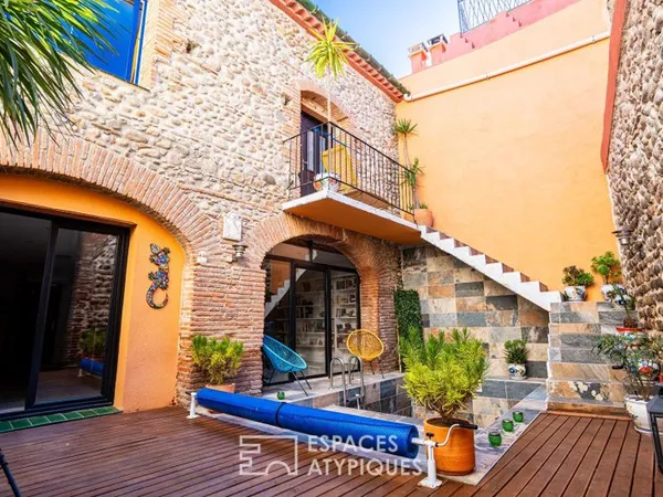 Maison de village de prestige avec piscine balinaise