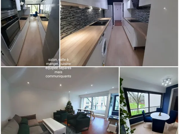 2 chambres meublées dans colocation