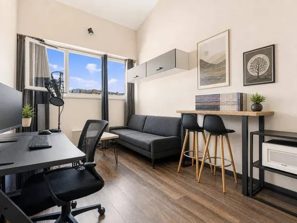 Studio 2 pièces 29 m²