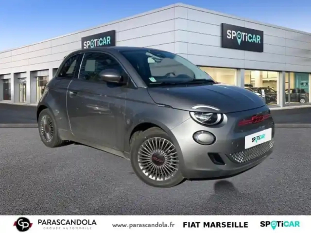 Fiat 500 e 95ch (red) — photo 3