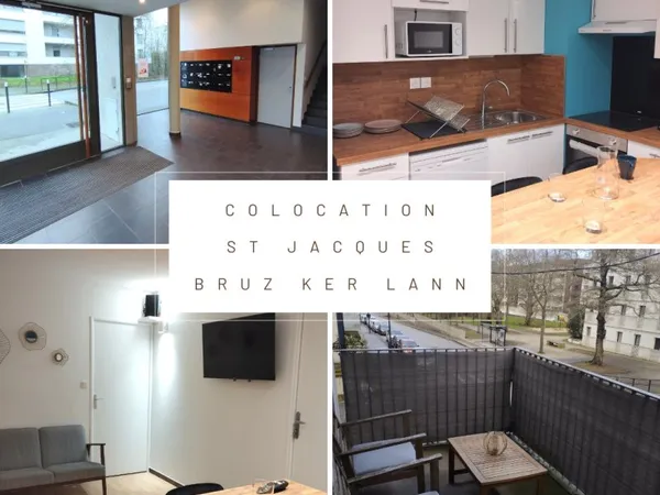Loue chambre en colocation meublée et rénovée