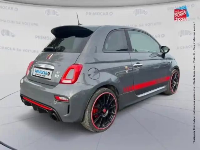 Abarth 500 1.4 turbo t-jet 165ch 695 xsr yamaha tpano sieges cuir gps — photo 6