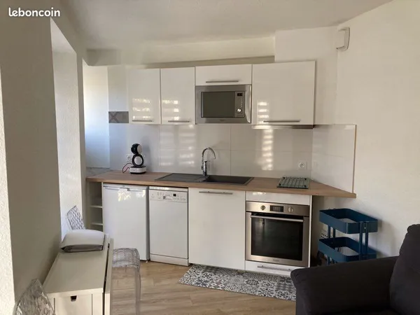 Appartement 2 pièces meublé et équipé