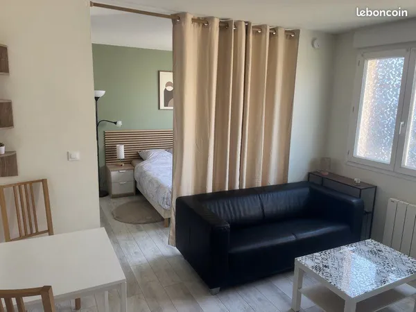 Appartement 30m2 meublé + stationnement Sidoine
