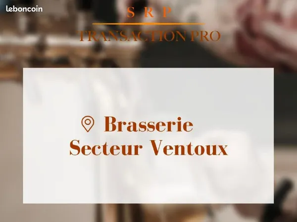 Fonds de commerce bar, brasserie Bedoin