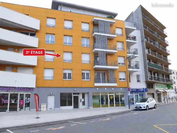 Appartement F3 avec garage