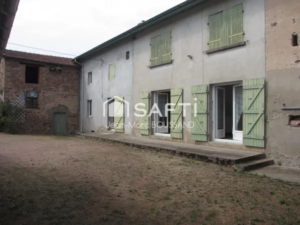CHAUFFAILLES Maison à rénover 5 pièces 112M²